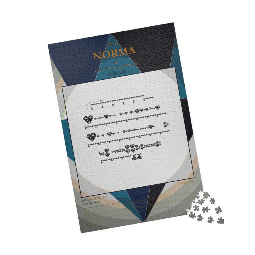 Norma - Casta diva Puzzle x1000