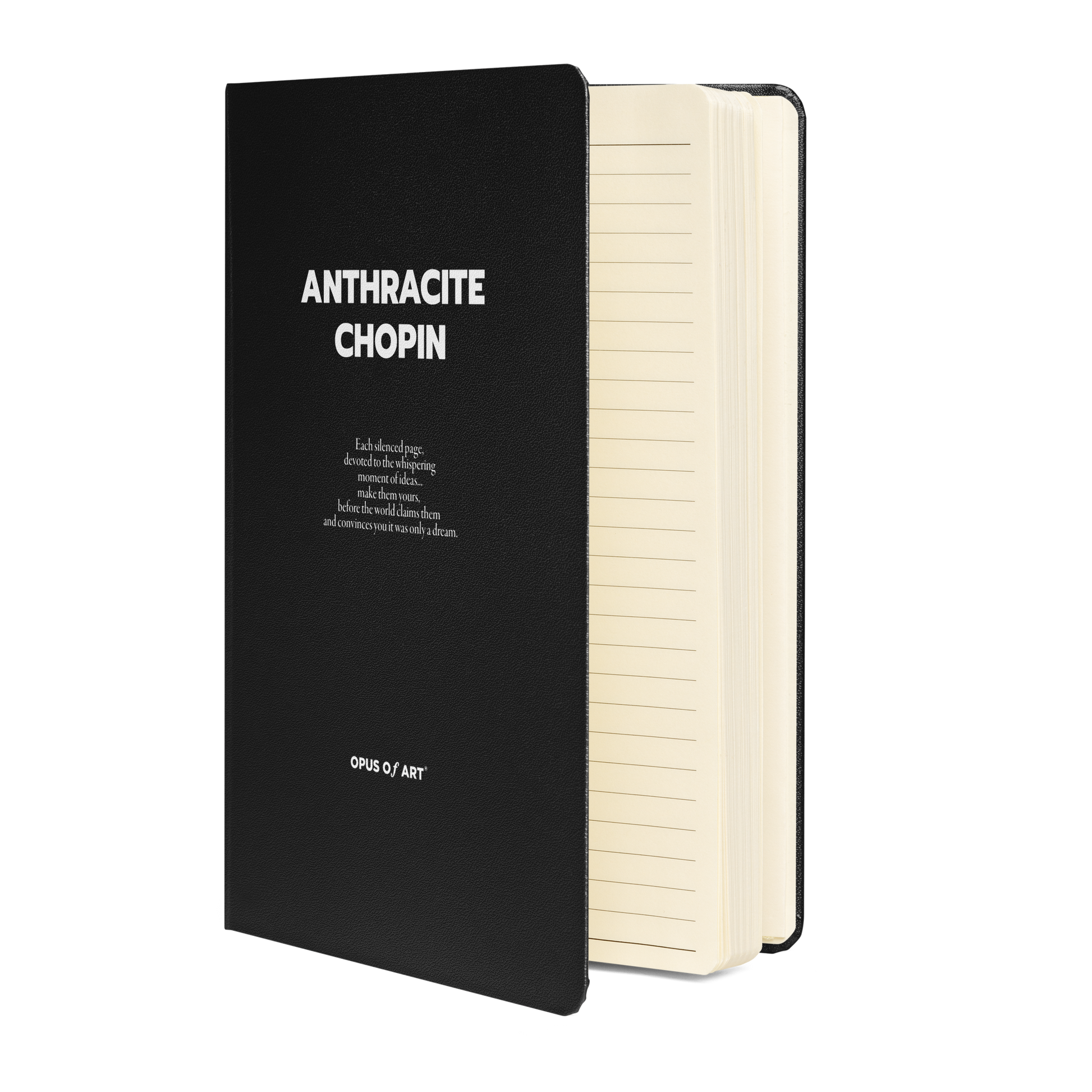 Anthracite Chopin Notebook JournalBook®
