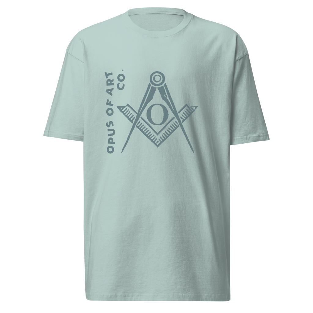 FRONT SQUARE AND COMPASS T-SHIRT
